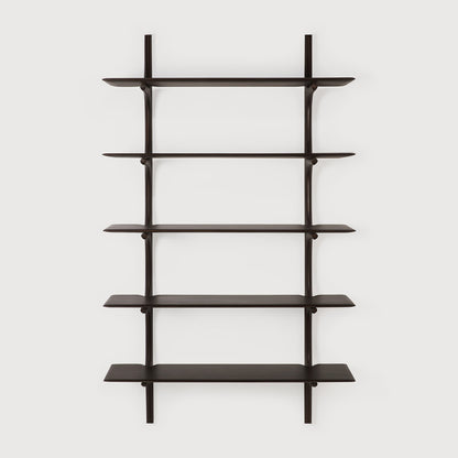 PI wall shelf - Mahogany Dark Brown