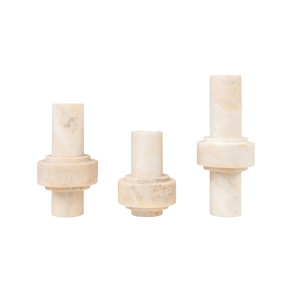 Onyx Vases Set Of 3